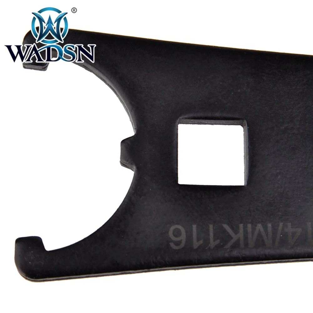 WADSN Airsoft Barrel Nut Wrench For DD Lite/RIS II M4A1/MK18/Omega X Series/PWS Diablo Rail WEX331 Hunting Mount Accessories