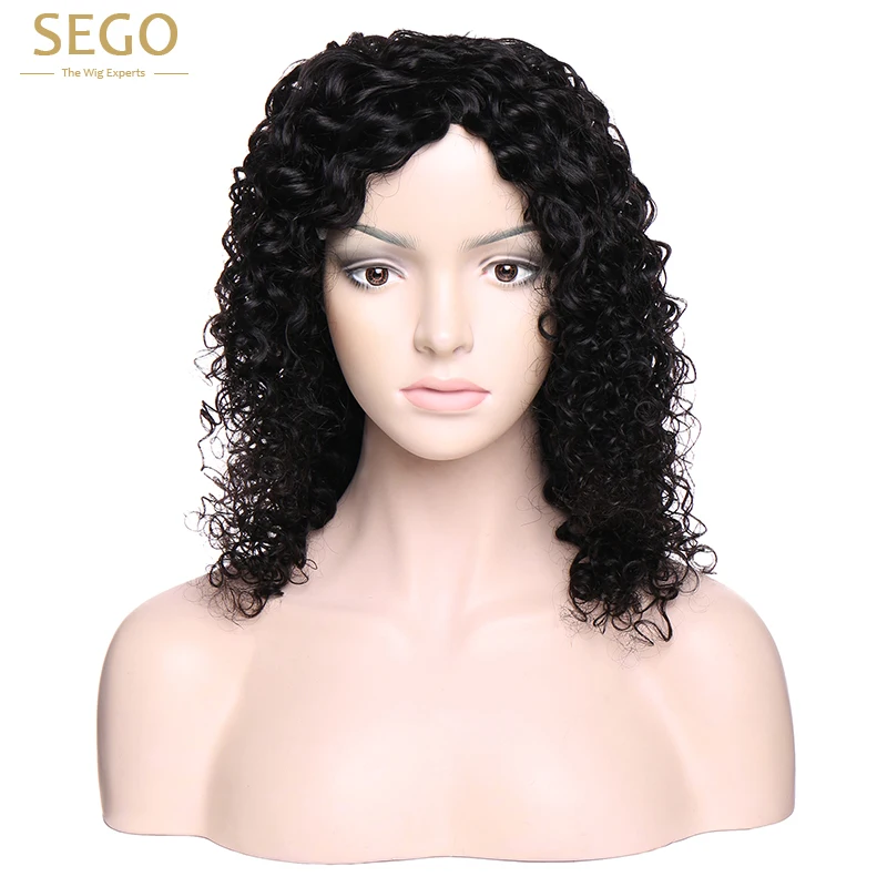 SEGO волна человеческих волос парики бразильские волосы длинные Remy Парики для