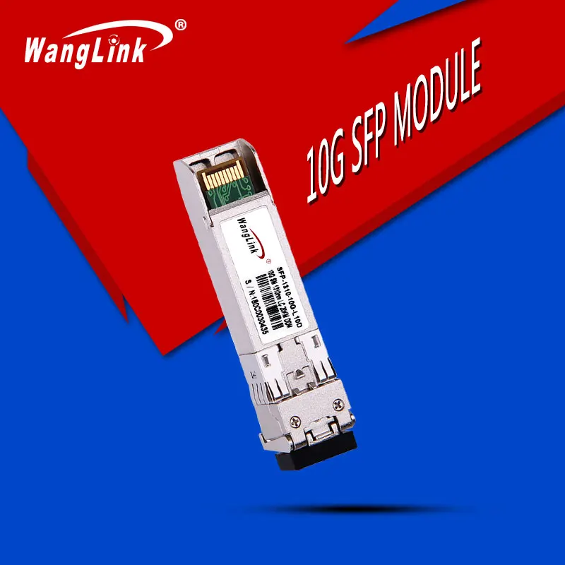 10G SFP + модуль однорежимный Дуплексный LC 1310 нм 20-километровый Оптический sfp-модуль с модулем DDM 10G sfp