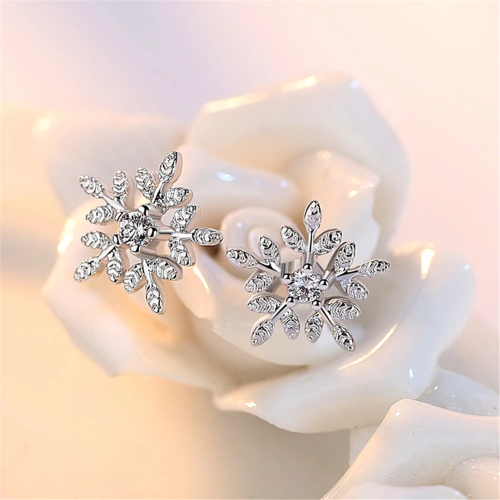 Женские роскошные украшения с кристаллами милые ювелирные изделия цветами и