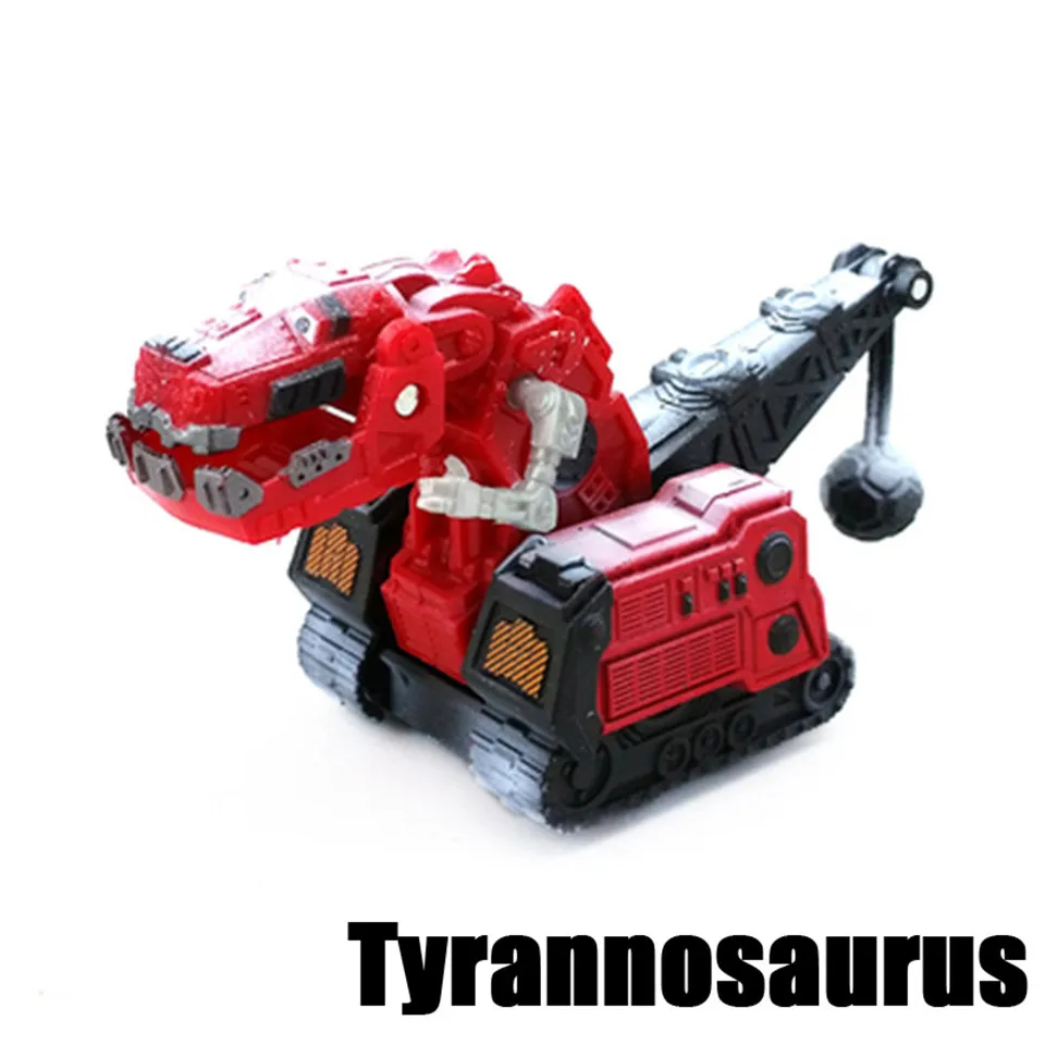 Dinotrux truck toy car Dozer TON TON Revvit dinosaur toys dinosaur models children present Mini toys of children images - 6