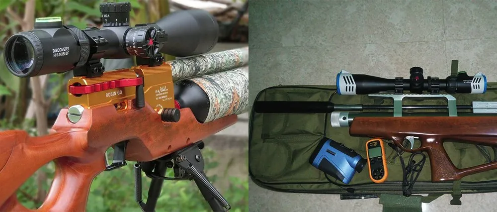 Дискавери оптический прицел HI 4-16X44 SFIR HK Сетка прицел с полуmil-DOT Сетка с подсветкой R& G Лучший для охоты
