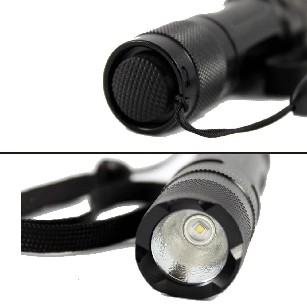 UniqueFire S10 R2 лампа с белым светильник факел гладкой поверхностью алюминиевый сплав