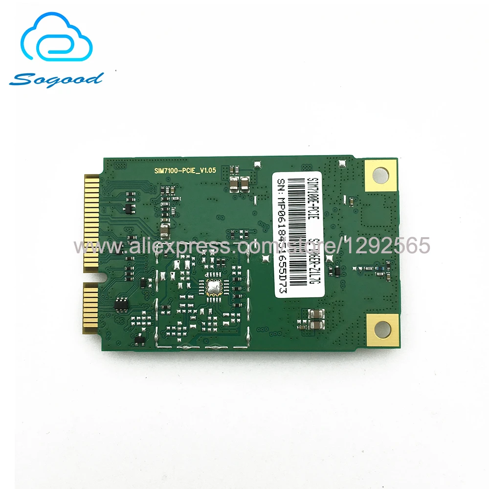 3 шт./лот Φ B1/B3/B7/B8/B20 SIM7100E PCIE B38/B40 4g 100% новый и оригинальный no false SIMCOM в наличии| |