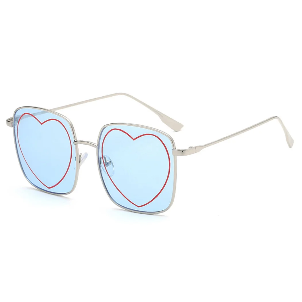 2019 Fashion Love Heart Sunglasses Women Men Cute Sexy Retro Cat Eye Vintage Square Sun Glasses UV400 | Аксессуары для одежды