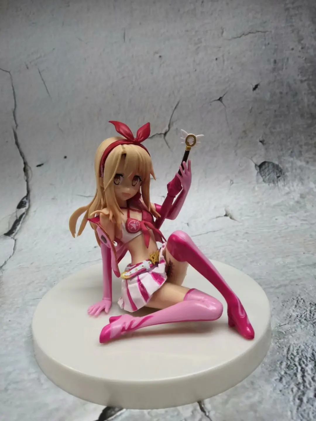 Аниме Fate/kaleid liner Illya Priya Racing Chloe Sexy Bunny Girls Pvc Figure Model Toy|Игровые фигурки и