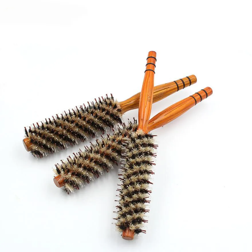 Щетина для завивки волос Груша-Расческа цветок прямые волосы выдувания стиль