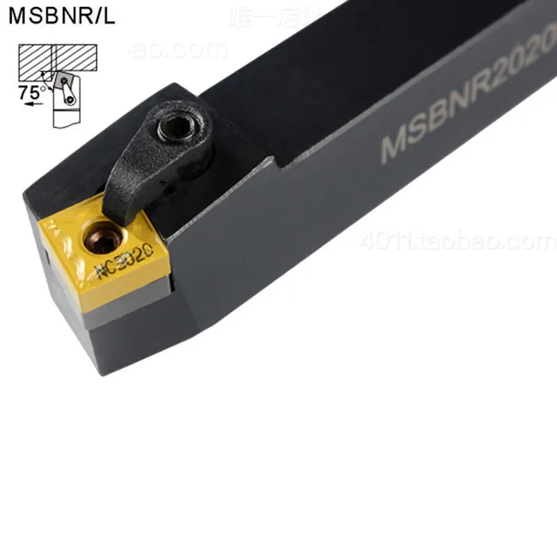 

75Degree MSBNR/MSBNL 1616H12/2020K12/2525M12 External Turning Tools Holders CNC Lathe Cutting Machining Boring Toolholders