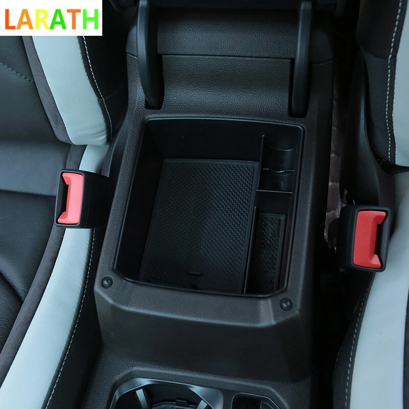 Контейнер для хранения Volkswagen VW Tiguan 2017 2018 внутренняя центральная консоль