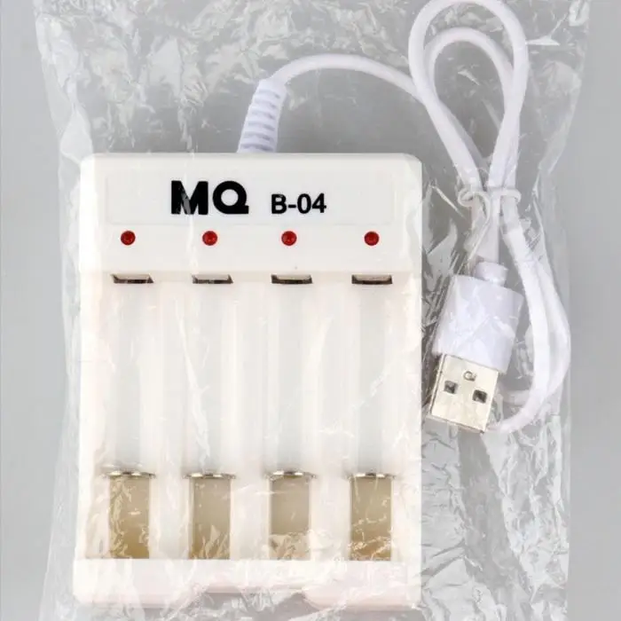Универсальный USB порт Ni MH 4 CD аккумуляторная батарея аа Белый AAA зарядное