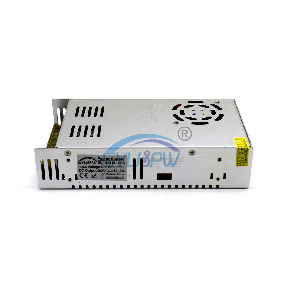 400W 30V 13.5A Small Volume Single Output Switching power supply Transformers 110V 220V AC TO DC SMPS For LED light Stepper |