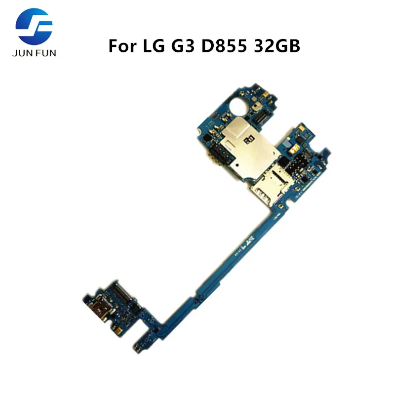 Бренд JUN FUN оригинальный D855 основной плате 32 Гб Замена для LG G3 материнскую плату