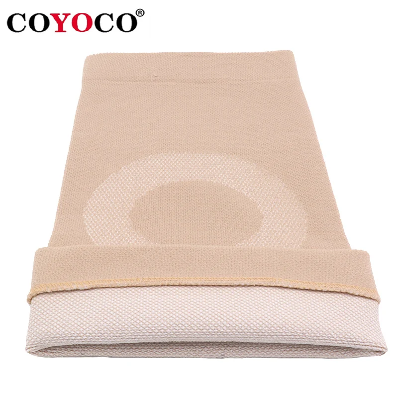 Спортивные наколенники COYOCO эластичные с кольцом для снижения давления тонкие