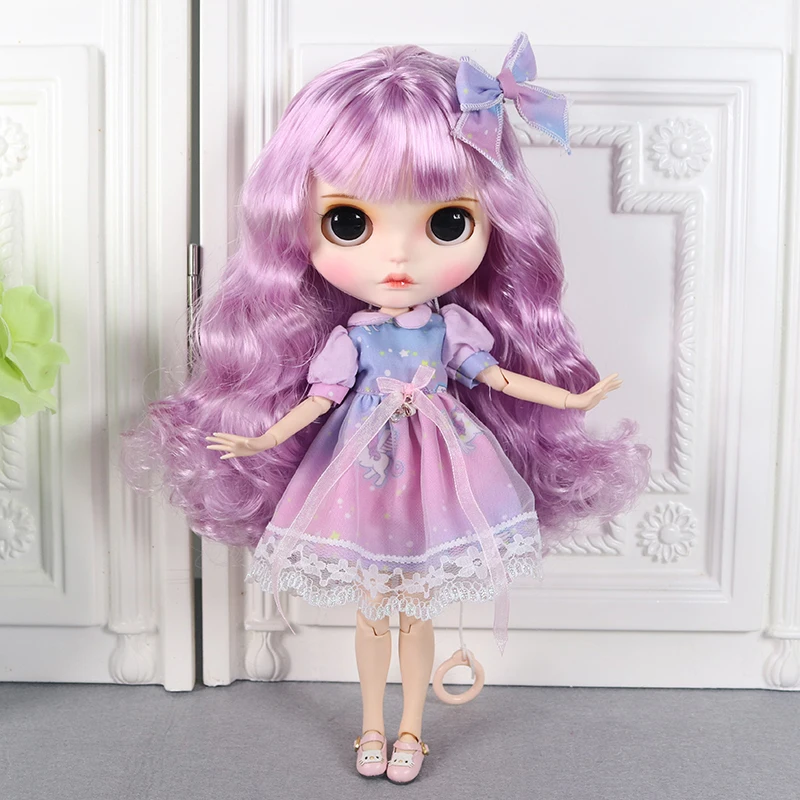 Ледяной DBS Blyth кукольные 1/6 шарнирное тело ручная роспись матовая лицевая сторона