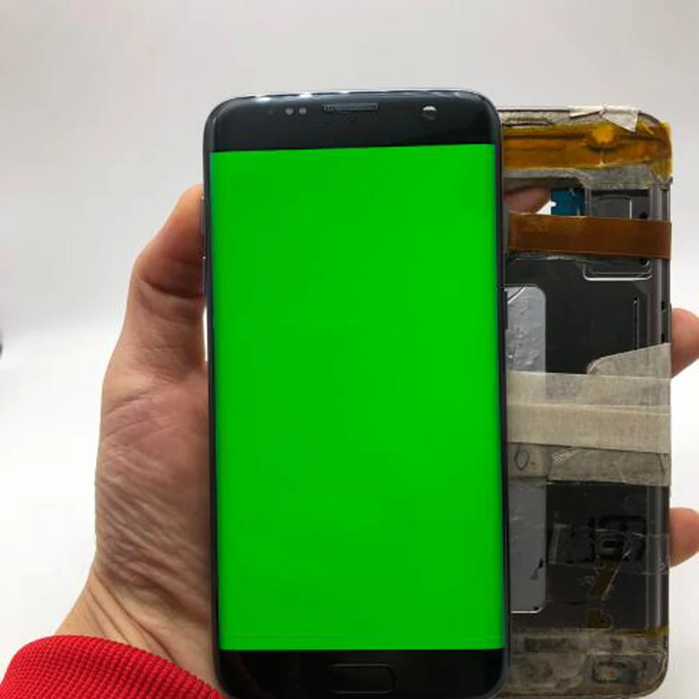 Sinbeda Super AMOLED ЖК дисплей Сенсорный экран сборки для SAMSUNG GALAXY Note 5 Дисплей N9200 N920F N920T