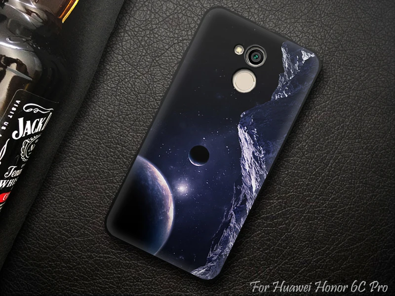 JURCHEN 5," Мягкий силиконовый чехол из ТПУ для Honor 6C Pro, чехол для huawei Honor 6C Pro, чехол с УФ-принтом на заднюю панель, чехол для Honor 6 C Pro