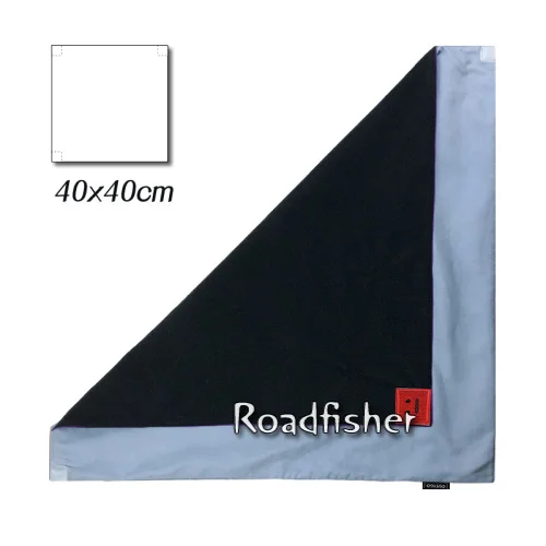 Black 40cmX40cm Roadfisher нейлон водостойкая камера обёрточная бумага ткань чистой и защиты чехол для объектива Canon Sony Fuji xt20 SLR DSLR - Цвет: Black 40cmX40cm