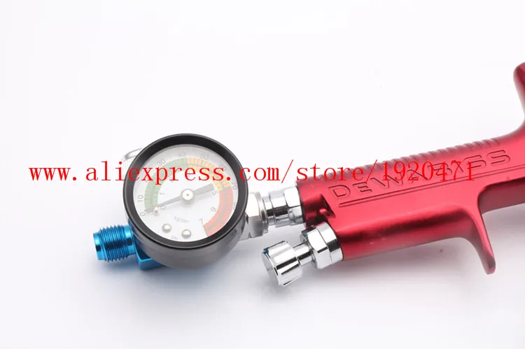 HVLP регулятор пульверизатора для регулировки давления воздуха задний манометр