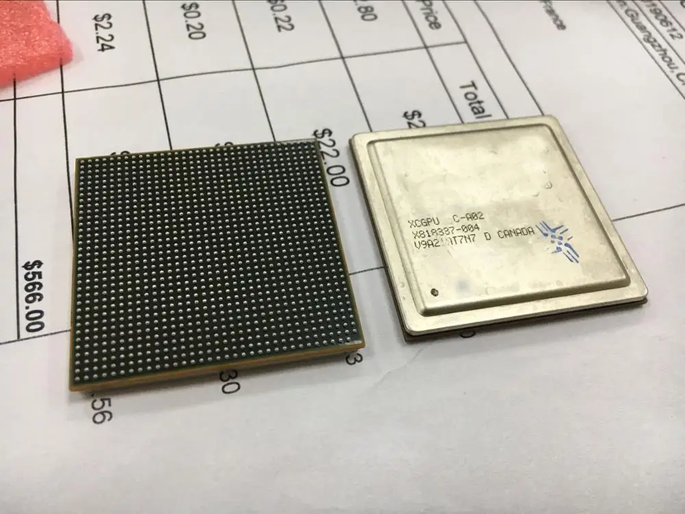 Оригинал используется для xbox 360 xbox360 slim GPU CPU X818337 XCGPU X818887 004 X8337 с платой|Запасные