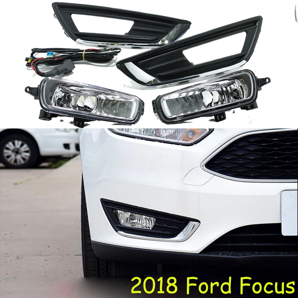 2017 ~ 2018 год автомобильный бампер фары для Ford Focus туман светильник автомобильные