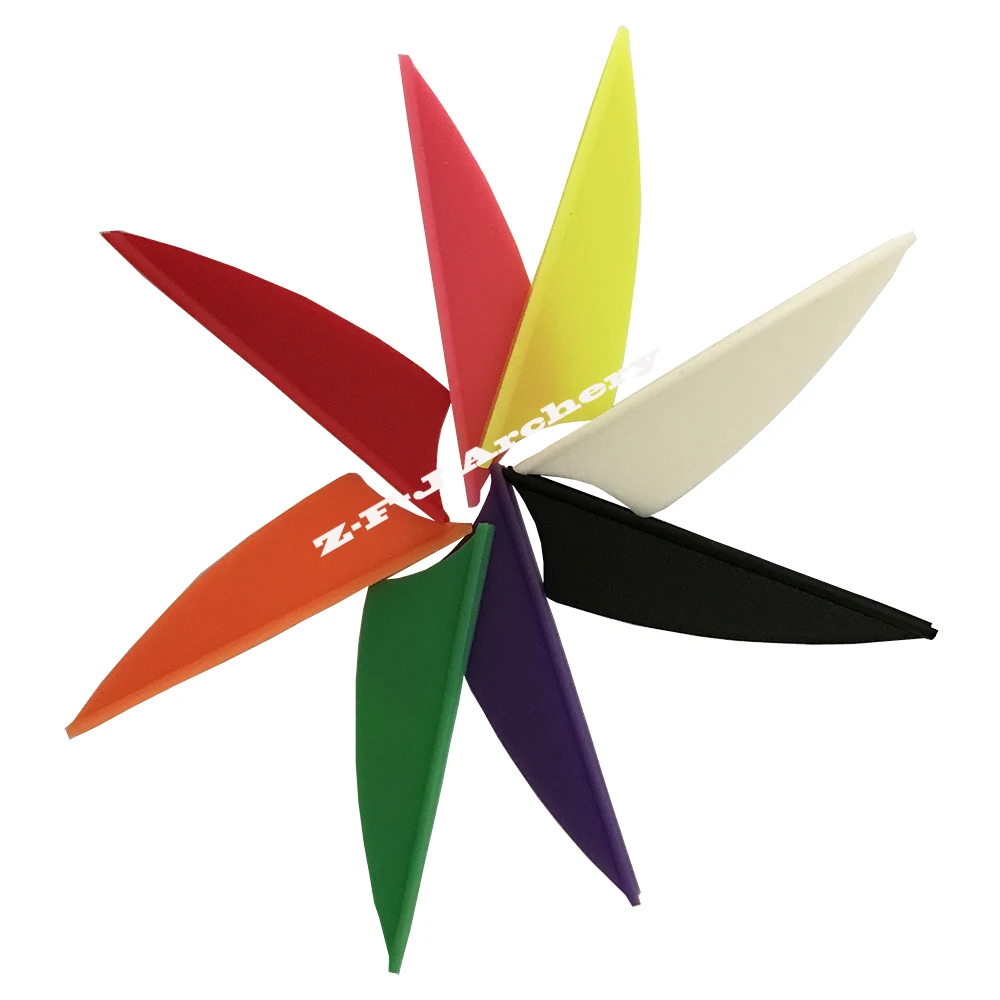 50Pcs 1.75" Archery Arrow Feathers Compound Bow Recurve Vanes Accessories Crossbow Hunting caza|arrow feather|archery arrow feathersbow recurve |