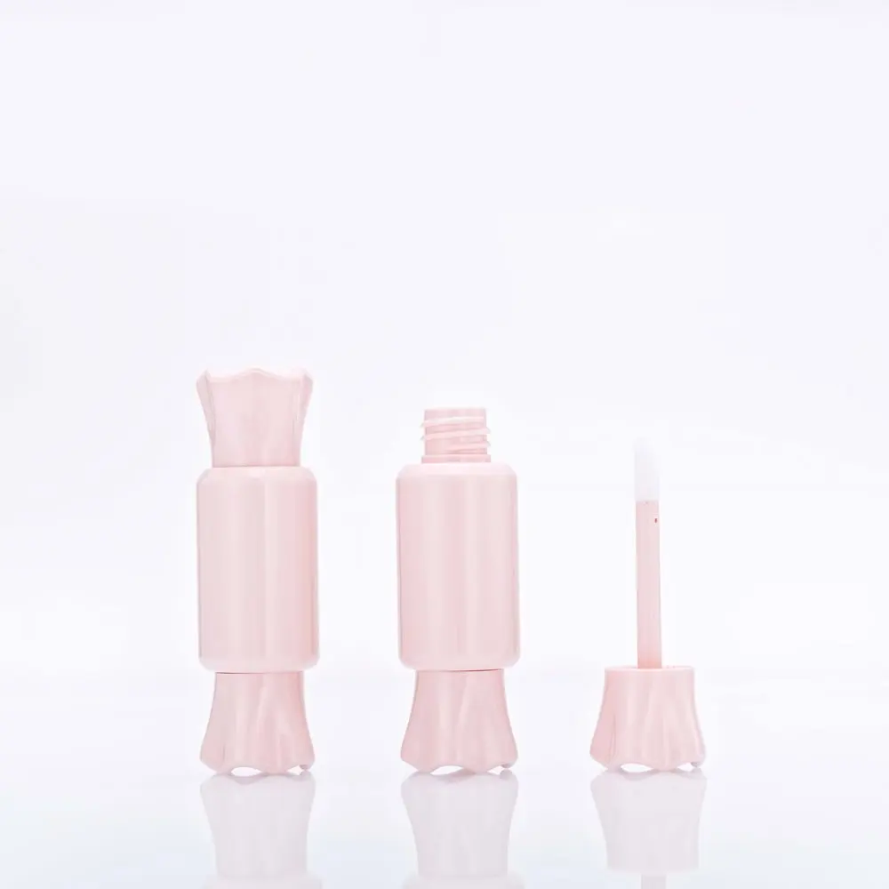 100 pcs 8ml clear lip gloss tube, plastic candy lip gloss tube packing container