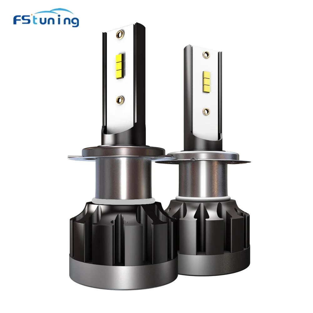 Миниатюрная Светодиодная лампа для фар fтрюing h7 h4 h11 h1 880 881 9005 9006 8000LM 40 Вт 6000k CSP