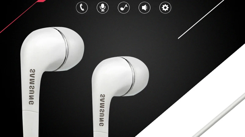 Оригинальные наушники samsung EHS64, наушники со встроенным микрофоном, 3,5 мм, наушники-вкладыши, проводные наушники для смартфонов с бесплатным подарком
