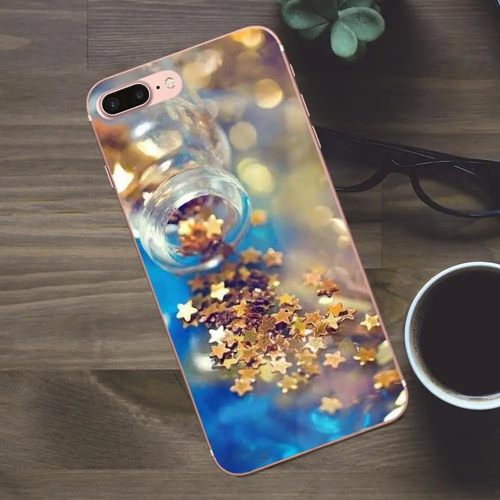 Bixedx Painted For Huawei G8 Honor 5C 5X 6 6X 7 8 9 Y5II Mate P7 P8 P9 P10 P20 Lite Plus 2017 Glitter Love Pink Bling Star | Мобильные