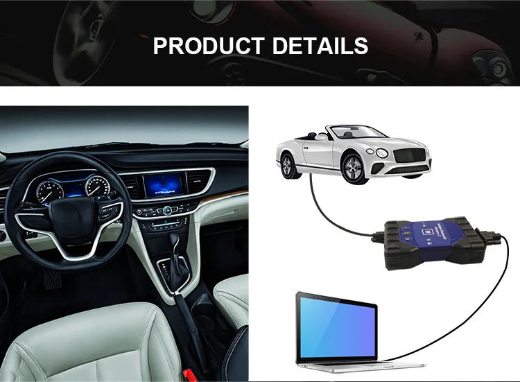 MDI1 в новом MDI2 корпусе MDI множественный диагностический интерфейс MDI USB wifi многоязычный сканер HDD программное обеспечение GDS2 и Tech2Win