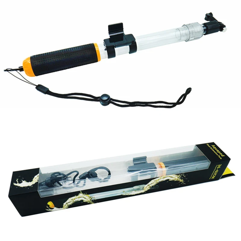 Легкий плавающий телескопический полюс водонепроницаемый ручной захват для