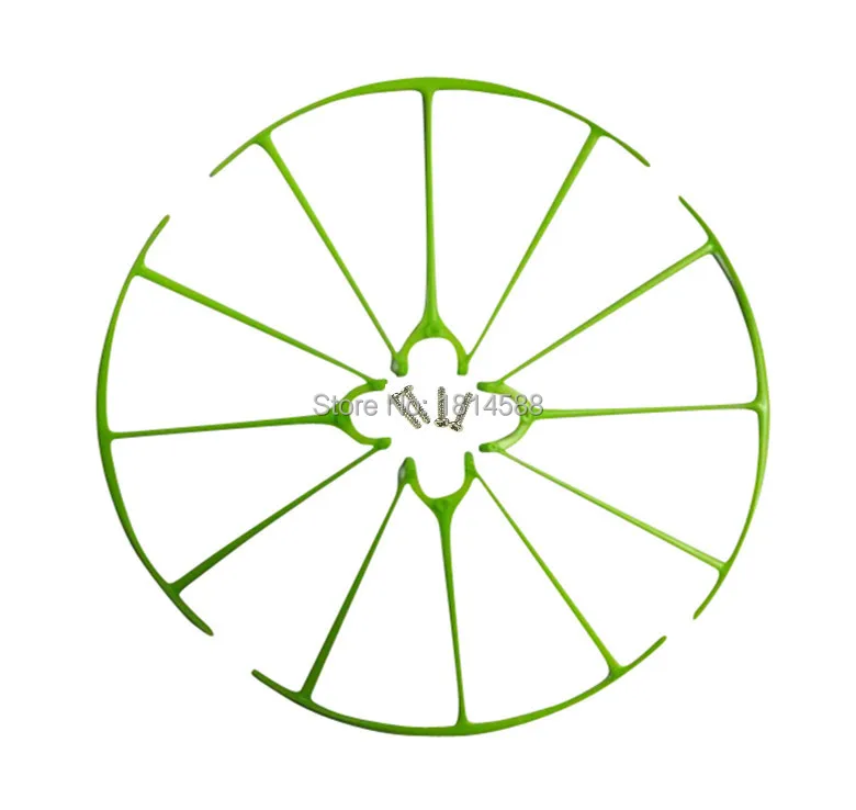 Детали вертолета квадрокоптера с зеленым защитным кольцом защитная рамка|helicopter