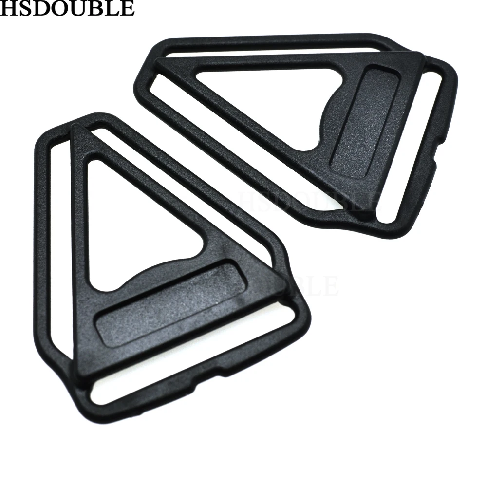 Арт деко Трёхстороннее платье ремень пряжка Задняя накладка лямки 30*35 мм