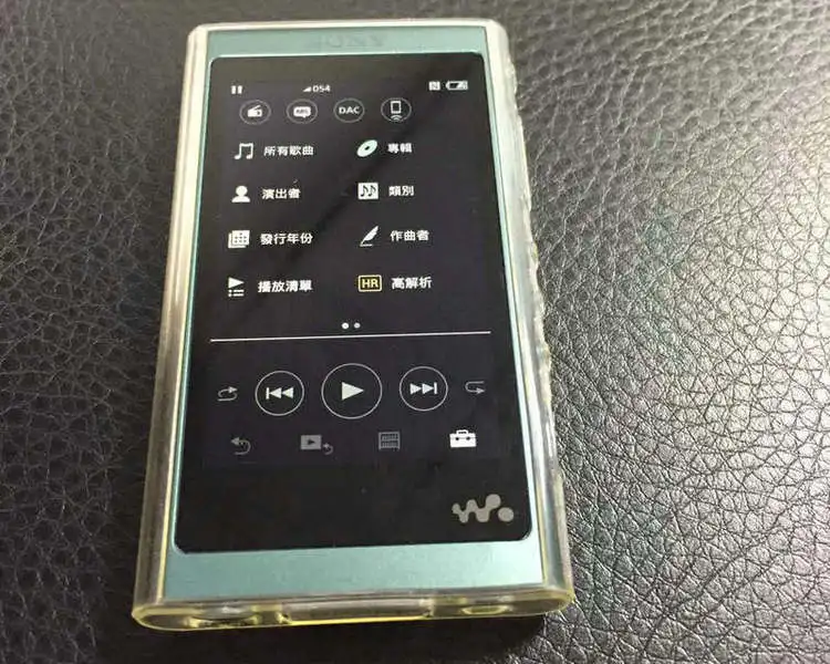 Прозрачный гелевый Чехол для Sony NW-A55 A56 A57HN NW57 резиновый Мягкий силиконовый чехол