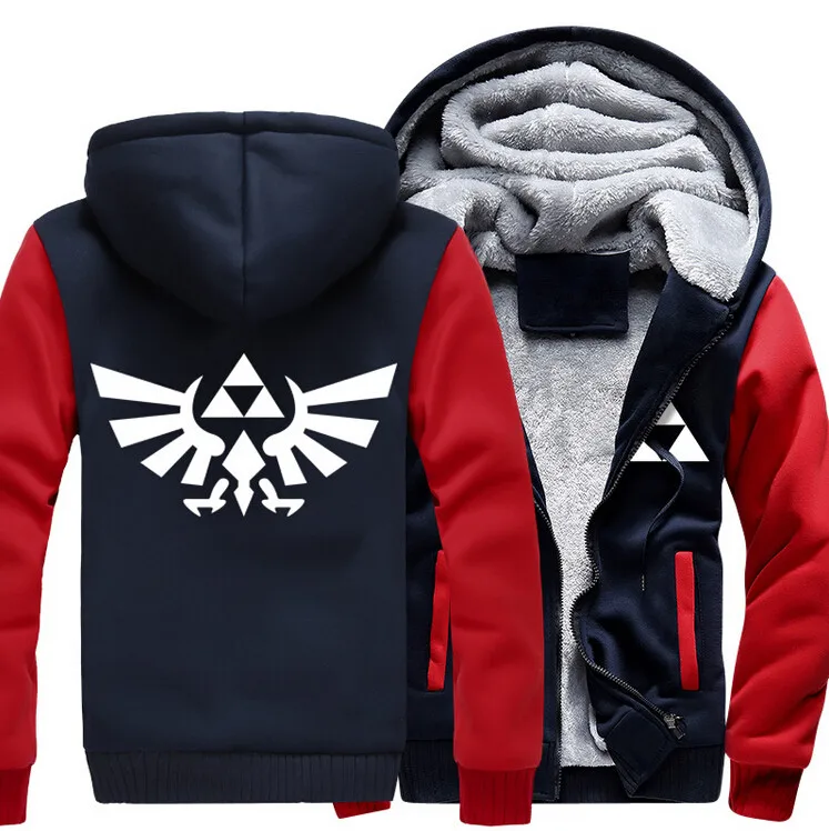 Толстовка мужская утепленная кофта для косплея повседневная одежда осени и зимы