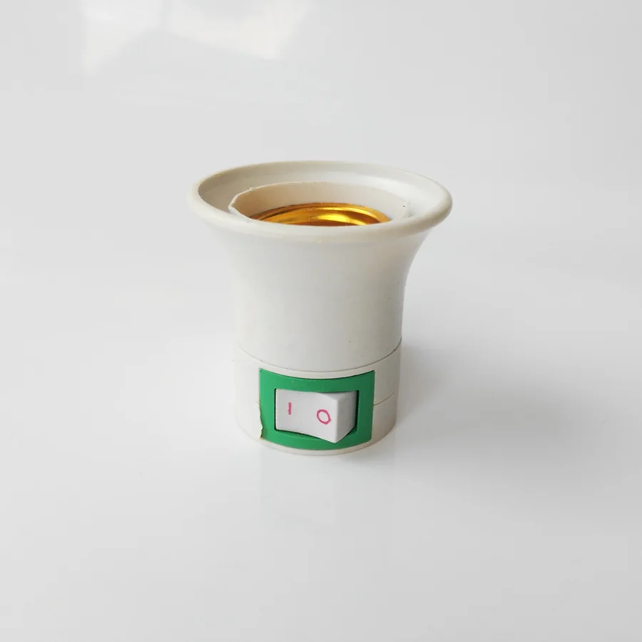 2 шт. E27 Светодиодный светильник розетка Тип цоколя для питания переменного тока