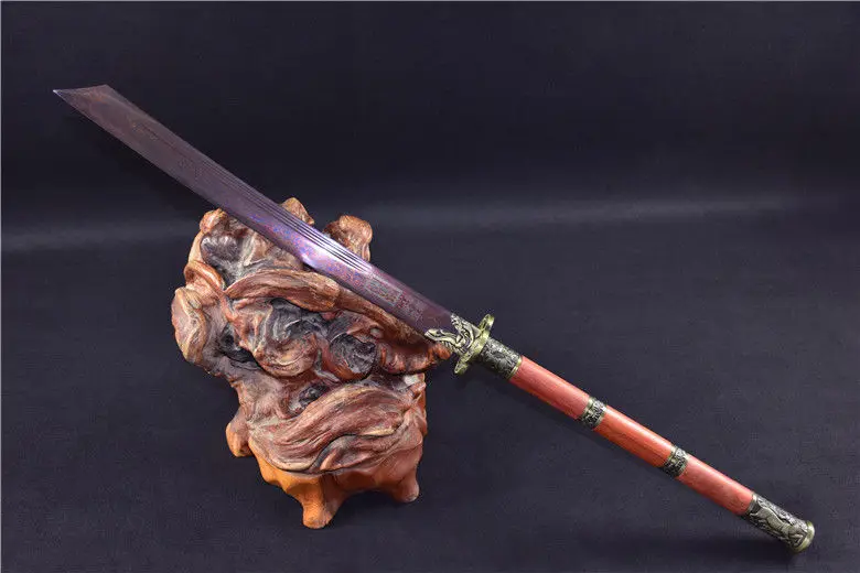 Top Quality Broadsword Dao Sword Sharp HandMade Folded Damascus Steel Blade Full Tang Nice | Дом и сад
