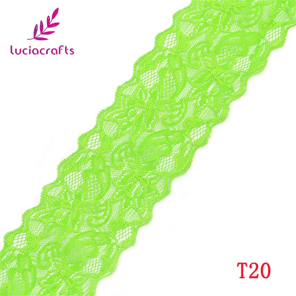 Lucia crafts 2y/5y 8 см Цветочная вышивка кружевная отделка тканевые ленты DIY Одежда Нижнее белье аксессуары R0201
