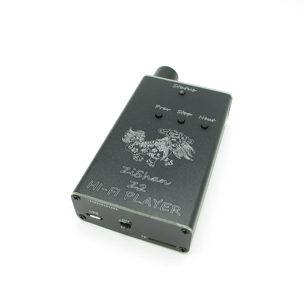 Новый DIY MP3 Zishan Z2 игрок без потерь музыка HiFi плеера Поддержка усилитель для