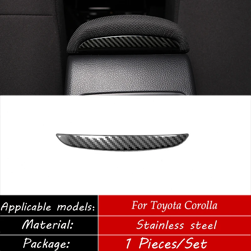Для Toyota corolla 2019 2020 аксессуары из нержавеющей стали автомобильный подлокотник для