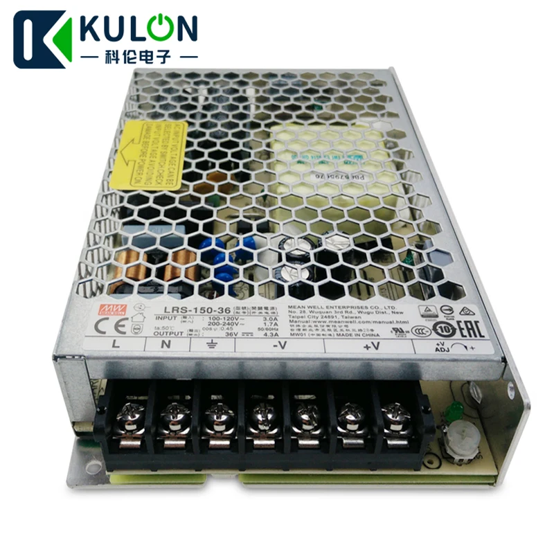 Источник питания MEAN WELL LRS 150 12 В 15 24 36 48 Вт AC85 265V ac dc SMPS импульсный трансформатор