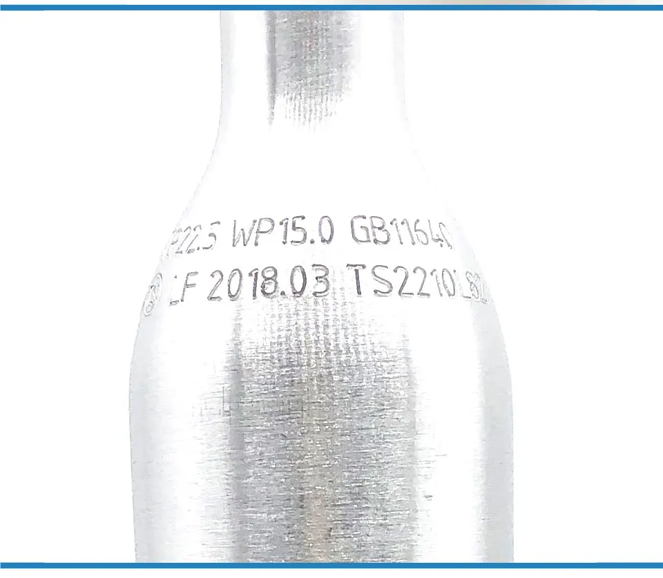Газированный поток бутылка CO2 ЦИЛИНДР 15MPA/150 бар/2250PSI серебро TKSD06