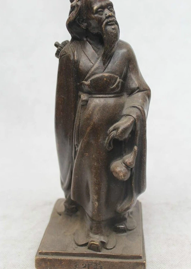 10 &quotКитайский Народный Чистый Бронза отлично известный ученый медик ли shizhen|medical