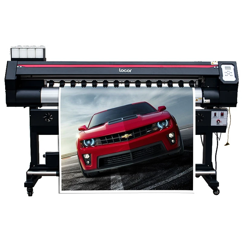 

large format color printer CMYK 1.6M large inkjet printer poster billboard printing machine 160cm solvent printer