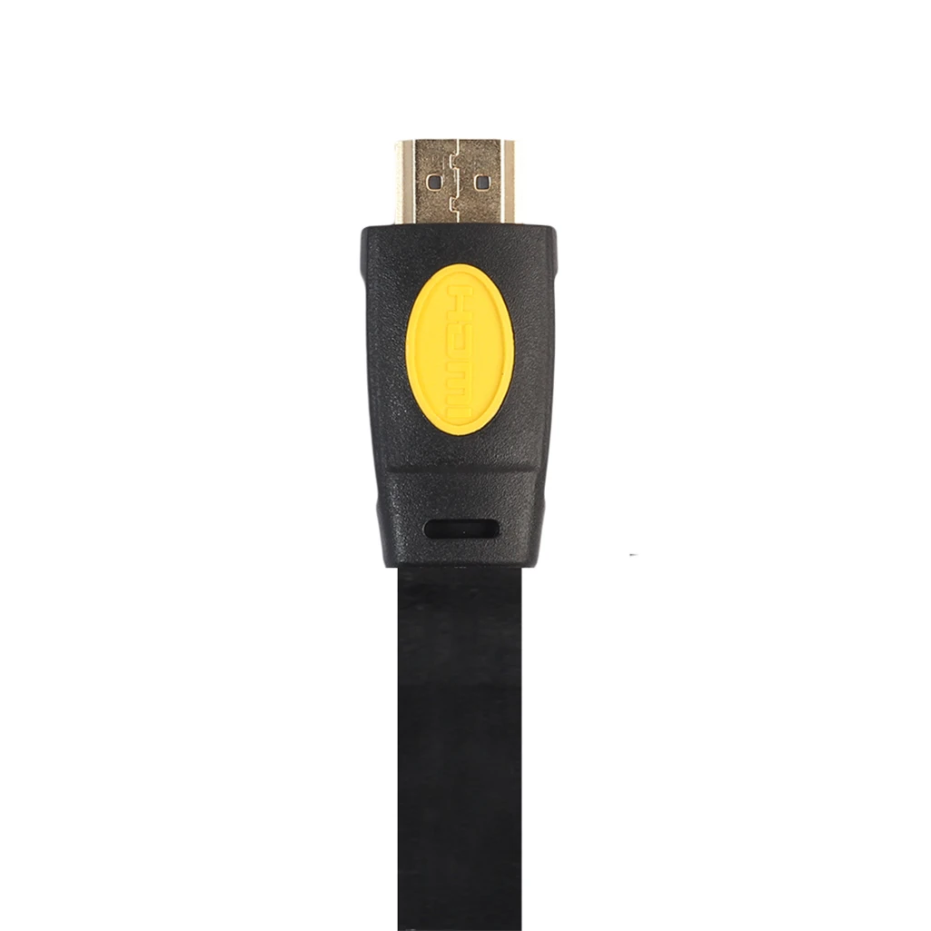 Плоский Удлинительный шнур REXLIS 4K 3D 19 + 1 HDMI 2 0 ТВ-кабели с позолоченным разъемом