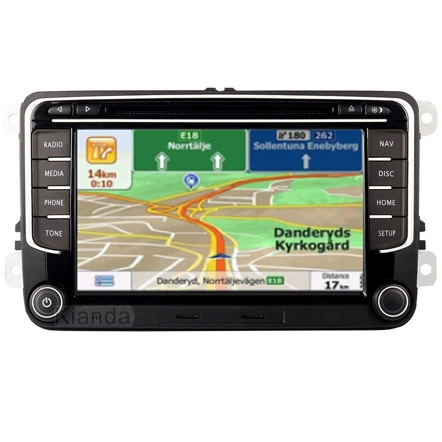 RNS 510 Автомагнитола для Volkswagen Golf Polo Passat b6/b7 Tiguan octavia с 3g gps Bluetooth Радио USB SD управление рулем