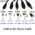 1 шт., кабель питания cltgxdd с USB на 5,5*2,1, 2,5*0,7, 4,0*1,7 мм, 5 в, адаптер, разъем зарядного устройства, динамик для планшета