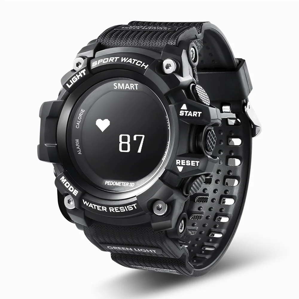 T1 OLED 0 98 дюйма Смарт спортивные часы дисплей монитор сердечного ритма IP68