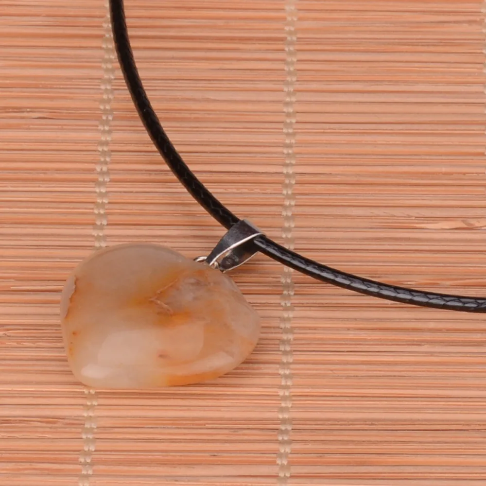 Цепочка из черной кожи с подвесками чокер вечерние подвески на подарок для