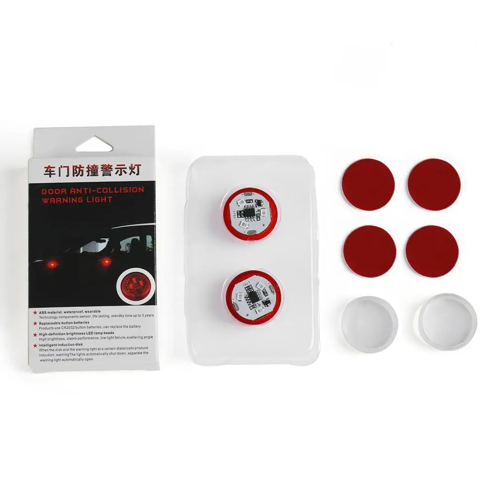 2 шт./компл. 3 светодиода сигнальная лампа для открывания двери автомобиля